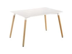 Table à Manger Tower 120X80Cm Blanc - Venprodin