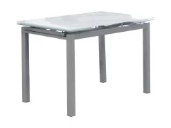 Table Moka 110/170X70cm Aluminium - Venprodin