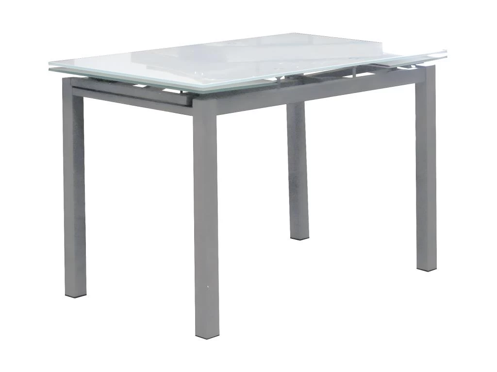 Table Moka 110/170X70cm Aluminium - Venprodin 3 Table Moka 110/170X70cm Aluminium - Venprodin