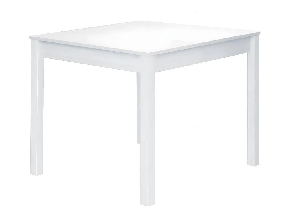 Table Auxiliaire 90X90Cm Blanc - Venprodin 3 Table Auxiliaire 90X90Cm Blanc - Venprodin