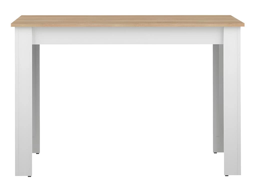 Table à Manger NICE - Blanc Et Chêne Naturel - SYMBIOSIS 3 Table à Manger NICE - Blanc Et Chêne Naturel - SYMBIOSIS