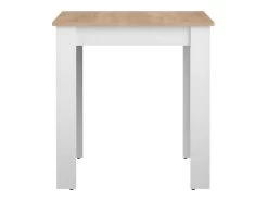 Table à Manger NICE - Blanc Et Chêne Naturel - SYMBIOSIS 9 Table à Manger NICE - Blanc Et Chêne Naturel - SYMBIOSIS -Magasin de meubles de restaurant table a manger 12512413