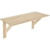 Table Murale En Pin Massif Kit Line -Magasin de meubles de restaurant table a manger 12806401
