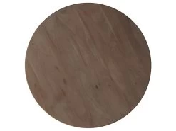 Table Ronde Belini 4 Personnes En Bois Et Métal D120 Cm -Magasin de meubles de restaurant table a manger 13008935