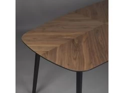 CLOVER - Table De Repas Ovale En Bois L 165 -Magasin de meubles de restaurant table a manger 13259549