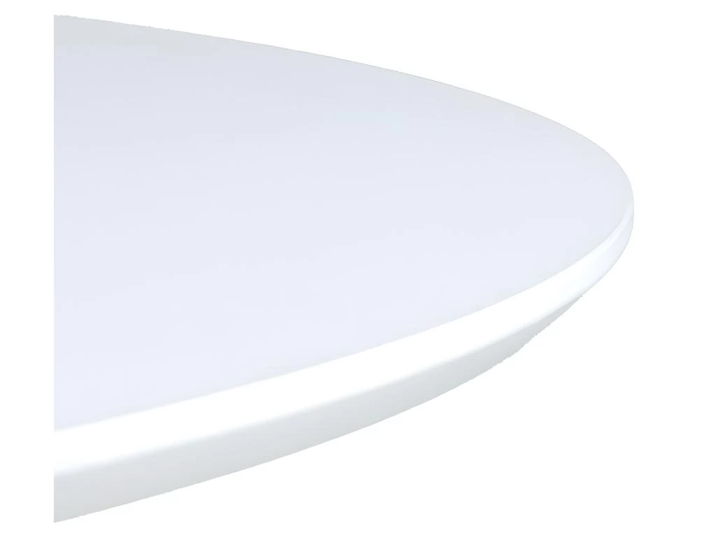 Taco Elipse - Table à Manger En Bois 160x110 - Couleur - Blanc 6 Taco Elipse - Table à Manger En Bois 160x110 - Couleur - Blanc – Image 4