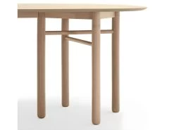 Junco - Table à Manger Ovale En Bois 200x100cm - Couleur - Bois Clair -Magasin de meubles de restaurant table a manger 13296675