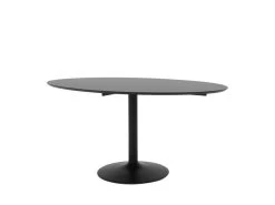 Taco Elipse - Table à Manger En Bois 160x110 - Couleur - Noir 15 Taco Elipse - Table à Manger En Bois 160x110 - Couleur - Noir -Magasin de meubles de restaurant table a manger 13297675