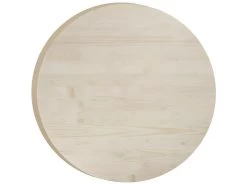 Plateau Rond En Pin 75 Cm Épaisseur 3 Cm