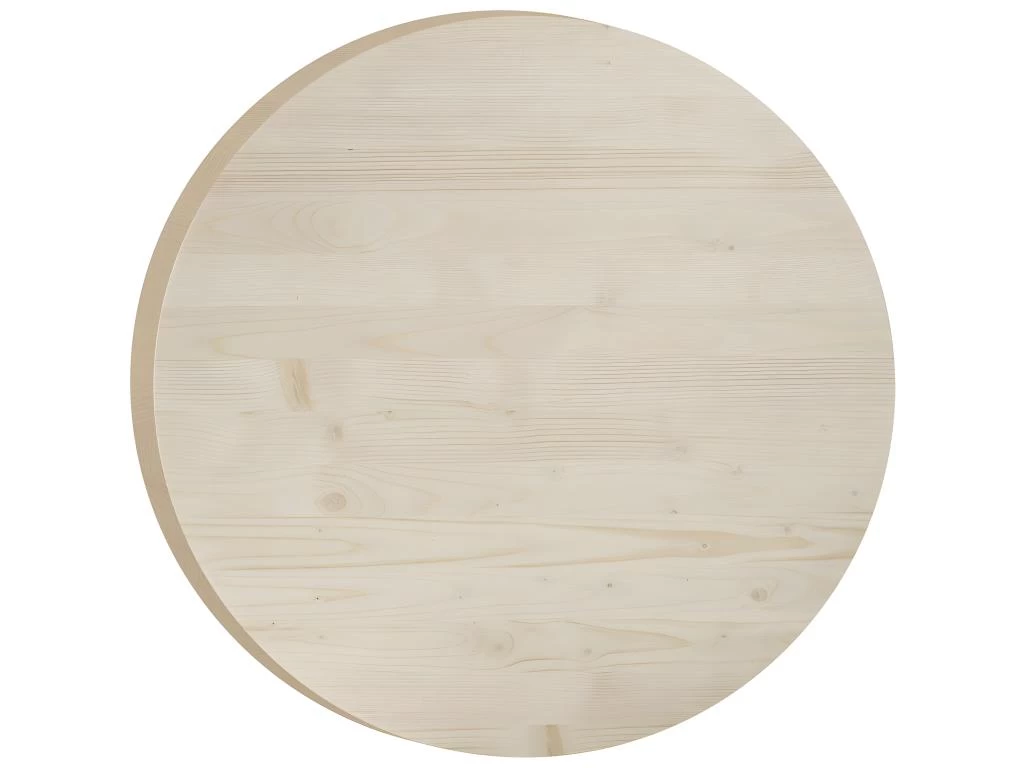 Plateau Rond En Pin 75 Cm Épaisseur 3 Cm 3 Plateau Rond En Pin 75 Cm Épaisseur 3 Cm