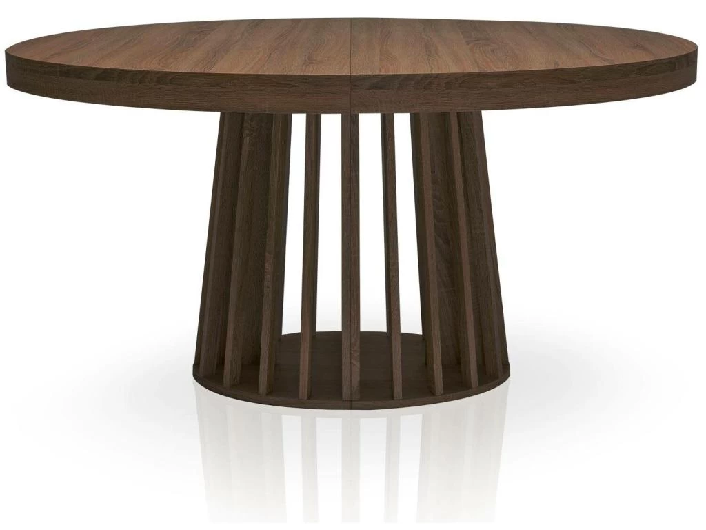 Table Ovale Extensible Eliza Bois Noisette 3 Table Ovale Extensible Eliza Bois Noisette