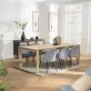 MADISON - Table à Manger Rectangulaire Extensible 220/320cm Bois Chêne 2 MADISON - Table à Manger Rectangulaire Extensible 220/320cm Bois Chêne -Magasin de meubles de restaurant table a manger 14694619