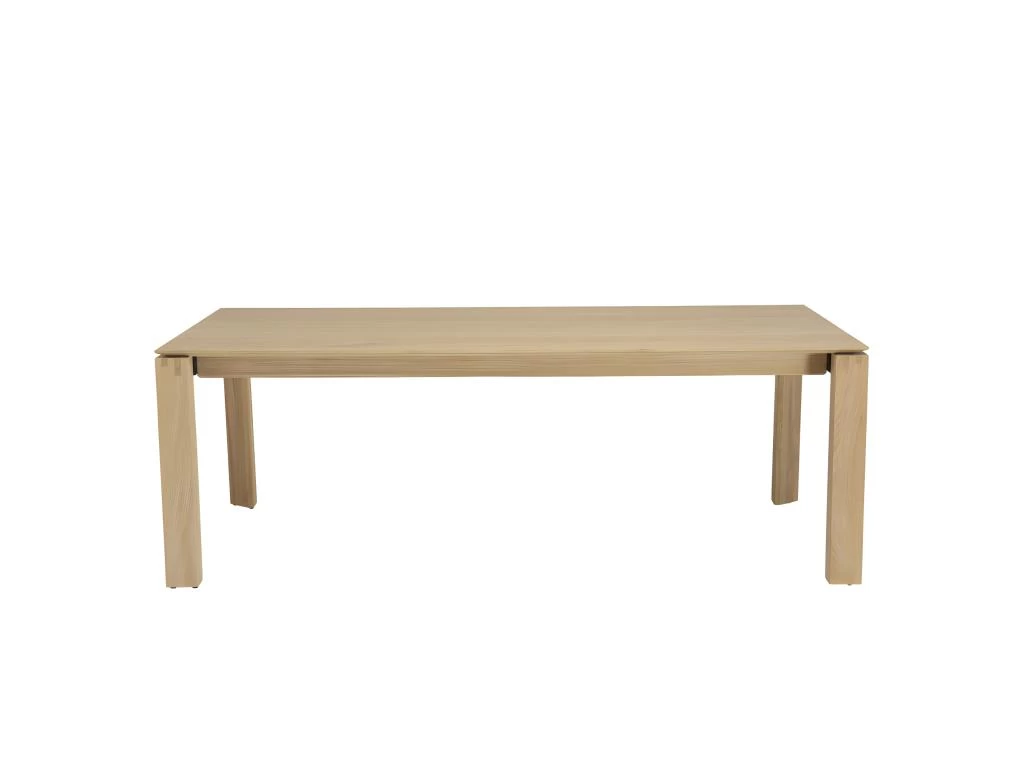 MADISON - Table à Manger Rectangulaire Extensible 220/320cm Bois Chêne 7 MADISON - Table à Manger Rectangulaire Extensible 220/320cm Bois Chêne – Image 5
