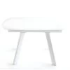 Table De Repas Extensible "Bruta" 130cm Blanc -Magasin de meubles de restaurant table a manger 15164251