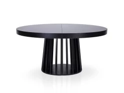 Table Ovale Extensible Eliza Noir