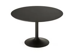Table De Repas "Lagoz" 120cm Noir -Magasin de meubles de restaurant table a manger 15165965