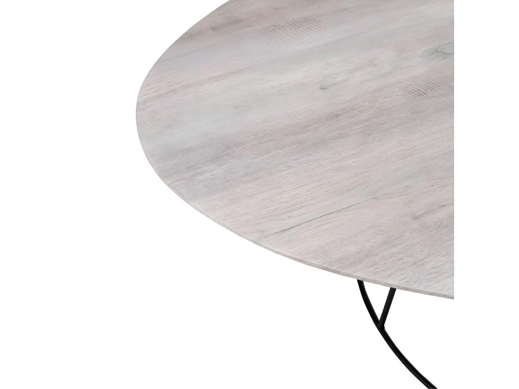 Table De Repas "Gigogne Ovale" 121cm Naturel 5 Table De Repas "Gigogne Ovale" 121cm Naturel – Image 3