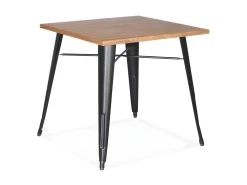 Table De Repas Industrielle "Nevada" 76cm Gris