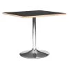 Table De Repas Déco "Horacio" 74cm Argent & Noir 2 Table De Repas Déco "Horacio" 74cm Argent & Noir -Magasin de meubles de restaurant table a manger 15187105