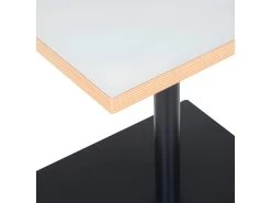 Table De Repas Carrée "Polanzia" 80cm Blanc & Noir 7 Table De Repas Carrée "Polanzia" 80cm Blanc & Noir -Magasin de meubles de restaurant table a manger 15187307