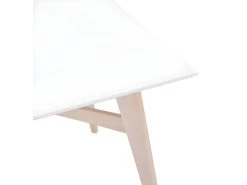 Table De Repas Scandinave "Alvaro" 80cm Blanc -Magasin de meubles de restaurant table a manger 15466713