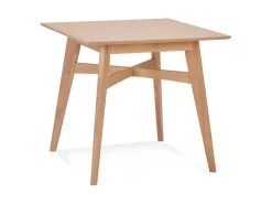 Table De Repas Scandinave "Alvaro" 80cm Naturel