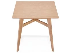 Table De Repas Scandinave "Alvaro" 80cm Naturel -Magasin de meubles de restaurant table a manger 15467161