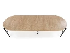 Table à Manger Extensible 100-300 X 100 X 76 Cm - Chêne Naturel 14 Table à Manger Extensible 100-300 X 100 X 76 Cm - Chêne Naturel -Magasin de meubles de restaurant table a manger 17563081