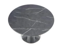 Table à Manger Extensible 120-160 X 120 X 76 Cm - Gris -Magasin de meubles de restaurant table a manger 17563111