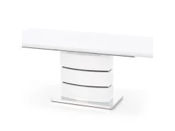 Table à Manger Extensible 160-200 X 90 X 75 Cm - Blanc -Magasin de meubles de restaurant table a manger 17564645