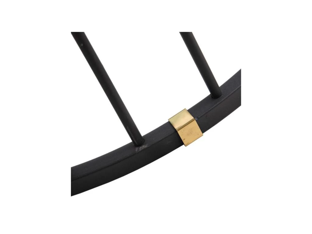 Table De Repas Ronde Effet Marbre Noir - RAYMONDE 7 Table De Repas Ronde Effet Marbre Noir - RAYMONDE – Image 5