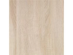 Table à Manger Ronde Fixe, 90x90x77cm, Capacité Jusqu'à 4 Personnes, Couleur Chêne Et Noir, Pieds Métalliques Couleur Noir Laqué Mat -Magasin de meubles de restaurant table a manger 18005505