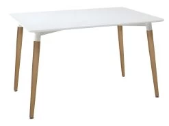 Table à Manger Blanc Roka Atmosphera - Blanc