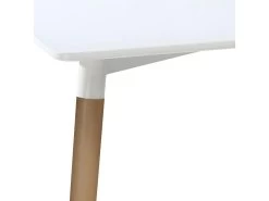 Table à Manger Blanc Roka Atmosphera - Blanc -Magasin de meubles de restaurant table a manger 18075871