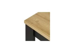 Table De Repas Avec Allonge 180/230 Cm Chêne Naturel/Noir - ARTEMIS 13 Table De Repas Avec Allonge 180/230 Cm Chêne Naturel/Noir - ARTEMIS -Magasin de meubles de restaurant table a manger 18103873