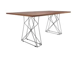 Table à Manger Rectangle Et Acier Noir 1107 ANGEL CERDA 17 Table à Manger Rectangle Et Acier Noir 1107 ANGEL CERDA -Magasin de meubles de restaurant table a manger 18422769