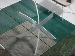 Table De Salle à Manger Rectangulaire En Verre 1138 ANGEL CERDA 21 Table De Salle à Manger Rectangulaire En Verre 1138 ANGEL CERDA -Magasin de meubles de restaurant table a manger 18422835