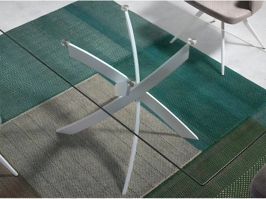 Table De Salle à Manger Rectangulaire En Verre 1138 ANGEL CERDA 12 Table De Salle à Manger Rectangulaire En Verre 1138 ANGEL CERDA – Image 10