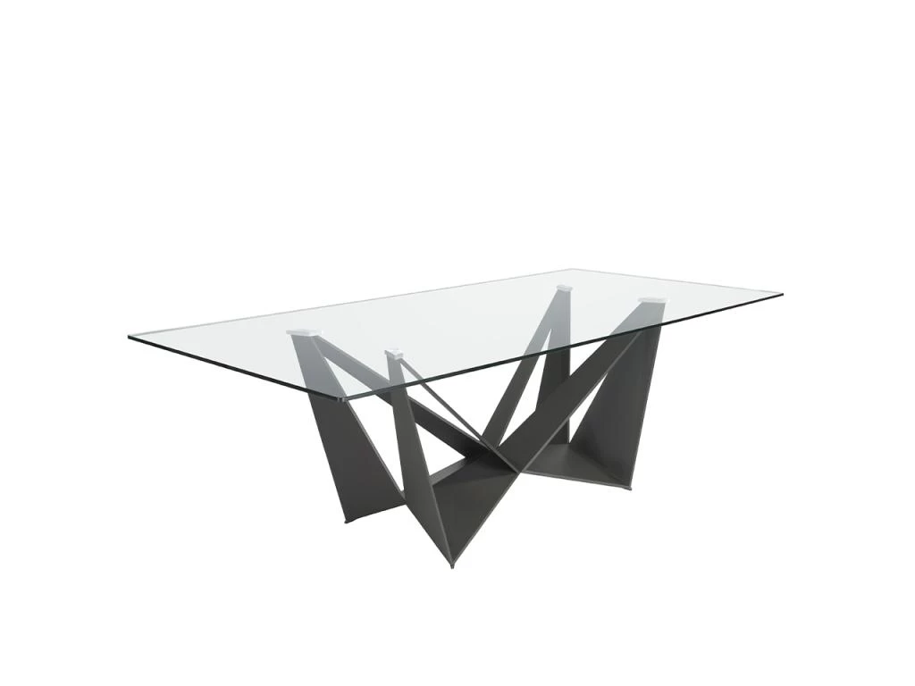 Table à Manger Rectangulaire En Verre 1128 ANGEL CERDA 3 Table à Manger Rectangulaire En Verre 1128 ANGEL CERDA