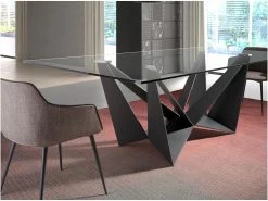 Table à Manger Rectangulaire En Verre 1128 ANGEL CERDA 19 Table à Manger Rectangulaire En Verre 1128 ANGEL CERDA -Magasin de meubles de restaurant table a manger 18437045