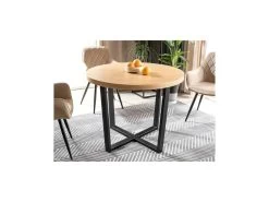 Table à Manger Extensible 100-250 X 100 X 76 Cm - Chêne -Magasin de meubles de restaurant table a manger 18832017