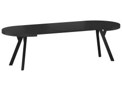 Table à Manger Extensible 100-250 X 100 X 76 Cm - Noir 12 Table à Manger Extensible 100-250 X 100 X 76 Cm - Noir -Magasin de meubles de restaurant table a manger 18832069