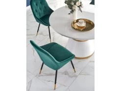 Table à Manger Design Ronde 120 Cm X 76 Cm - Blanc 11 Table à Manger Design Ronde 120 Cm X 76 Cm - Blanc -Magasin de meubles de restaurant table a manger 18835807