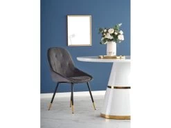 Table à Manger Design Ronde 120 Cm X 76 Cm - Blanc 12 Table à Manger Design Ronde 120 Cm X 76 Cm - Blanc -Magasin de meubles de restaurant table a manger 18835809