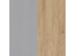 Table Repas Extensible L160/206 Cm Décor Chêne Gris Et Clair - ANTIBES 10 Table Repas Extensible L160/206 Cm Décor Chêne Gris Et Clair - ANTIBES -Magasin de meubles de restaurant table a manger 19365441