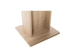 Table A Manger De 2 A 4 Personnes - Carrée - Classique - Décor Chene - GUSTAVE - L 80 X L 80 Cm -Magasin de meubles de restaurant table a manger 19376969