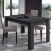Table De Repas Extensible Gris - OXNARD - L 140/190 X L 90 X H 78 Cm -Magasin de meubles de restaurant table a manger 19824807