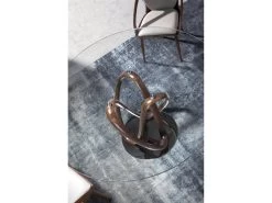 Table De Diner Piètements Courbés Bois Massif Plateau Verre Trempé Et Piètement Acier 12 Table De Diner Piètements Courbés Bois Massif Plateau Verre Trempé Et Piètement Acier -Magasin de meubles de restaurant table a manger 21089699