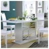 Table De Repas Avec Allonges Blanc Laqué 180*90 Cm - ESPRIT -Magasin de meubles de restaurant table a manger 21155251
