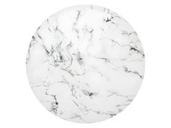 Table à Manger Rayo Effet Marbre D120 Cm - ATMOSPHERA -Magasin de meubles de restaurant table a manger 21274625